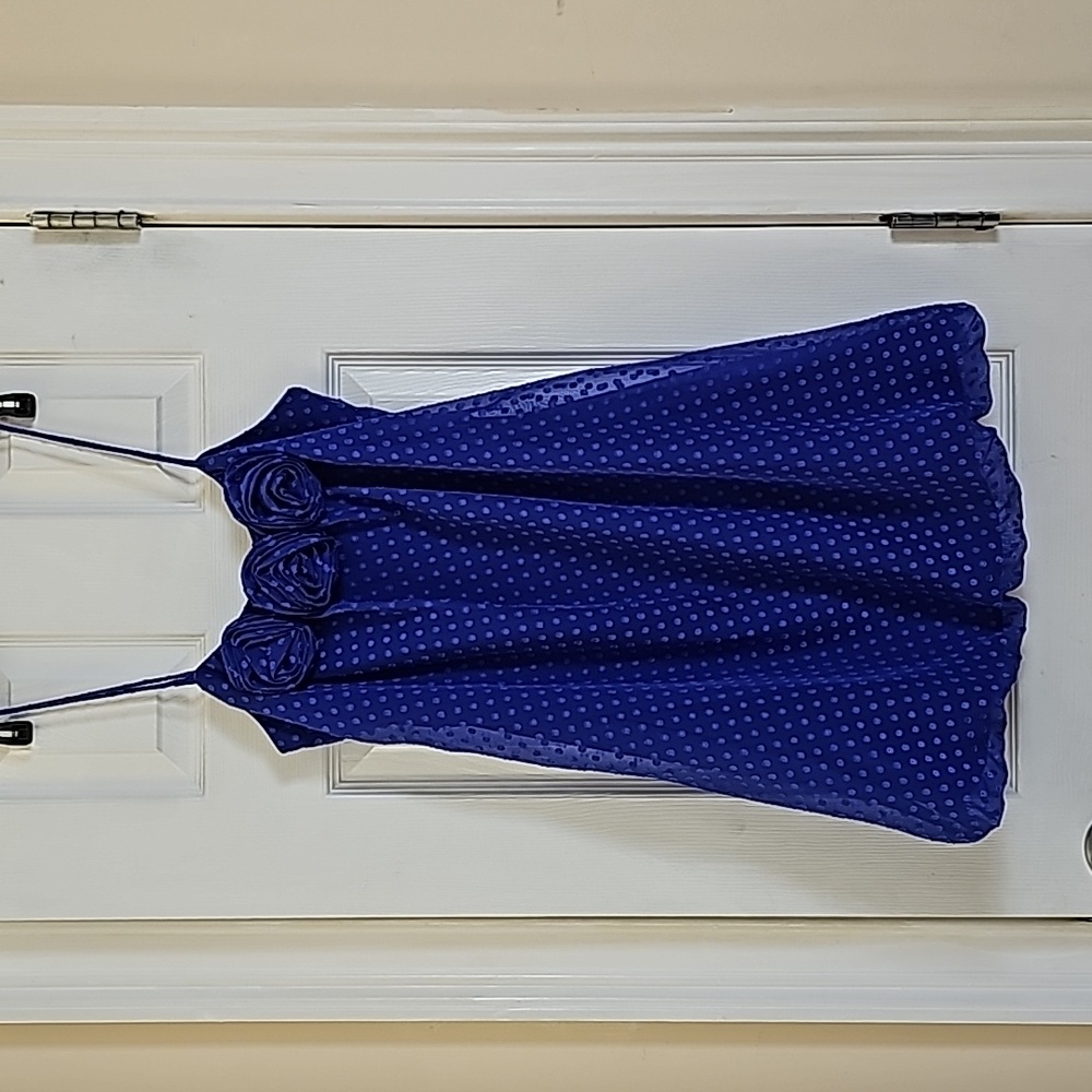 As U Wish - Blue Balloon Puff bottom dress